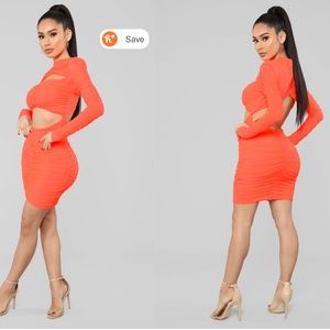 Fashion Nova Don't Mesh Me Up Mini Dress